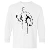 Heavy Cotton Youth Long Sleeve Gildan T-Shirt 5400B Thumbnail