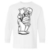 Heavy Cotton Youth Long Sleeve Gildan T-Shirt 5400B Thumbnail