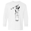 Heavy Cotton Youth Long Sleeve Gildan T-Shirt 5400B Thumbnail