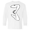 Heavy Cotton Youth Long Sleeve Gildan T-Shirt 5400B Thumbnail
