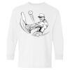 Heavy Cotton Youth Long Sleeve Gildan T-Shirt 5400B Thumbnail