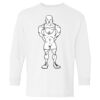 Heavy Cotton Youth Long Sleeve Gildan T-Shirt 5400B Thumbnail