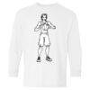 Heavy Cotton Youth Long Sleeve Gildan T-Shirt 5400B Thumbnail