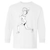 Heavy Cotton Youth Long Sleeve Gildan T-Shirt 5400B Thumbnail