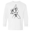 Heavy Cotton Youth Long Sleeve Gildan T-Shirt 5400B Thumbnail