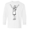 Heavy Cotton Youth Long Sleeve Gildan T-Shirt 5400B Thumbnail