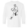 Heavy Cotton Youth Long Sleeve Gildan T-Shirt 5400B Thumbnail