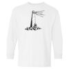 Heavy Cotton Youth Long Sleeve Gildan T-Shirt 5400B Thumbnail