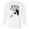 Heavy Cotton Youth Long Sleeve Gildan T-Shirt 5400B Thumbnail