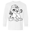 Heavy Cotton Youth Long Sleeve Gildan T-Shirt 5400B Thumbnail