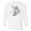 Heavy Cotton Youth Long Sleeve Gildan T-Shirt 5400B Thumbnail