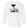 Heavy Cotton Youth Long Sleeve Gildan T-Shirt 5400B Thumbnail