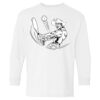 Heavy Cotton Youth Long Sleeve Gildan T-Shirt 5400B Thumbnail