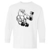 Heavy Cotton Youth Long Sleeve Gildan T-Shirt 5400B Thumbnail