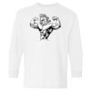 Heavy Cotton Youth Long Sleeve Gildan T-Shirt 5400B Thumbnail