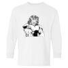 Heavy Cotton Youth Long Sleeve Gildan T-Shirt 5400B Thumbnail