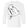 Heavy Cotton Youth Long Sleeve Gildan T-Shirt 5400B Thumbnail