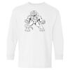 Heavy Cotton Youth Long Sleeve Gildan T-Shirt 5400B Thumbnail