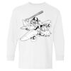 Heavy Cotton Youth Long Sleeve Gildan T-Shirt 5400B Thumbnail