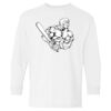 Heavy Cotton Youth Long Sleeve Gildan T-Shirt 5400B Thumbnail