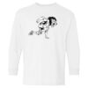Heavy Cotton Youth Long Sleeve Gildan T-Shirt 5400B Thumbnail