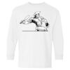Heavy Cotton Youth Long Sleeve Gildan T-Shirt 5400B Thumbnail