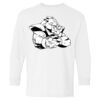 Heavy Cotton Youth Long Sleeve Gildan T-Shirt 5400B Thumbnail