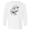 Heavy Cotton Youth Long Sleeve Gildan T-Shirt 5400B Thumbnail