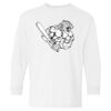 Heavy Cotton Youth Long Sleeve Gildan T-Shirt 5400B Thumbnail