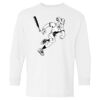 Heavy Cotton Youth Long Sleeve Gildan T-Shirt 5400B Thumbnail