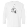 Heavy Cotton Youth Long Sleeve Gildan T-Shirt 5400B Thumbnail