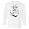 Heavy Cotton Youth Long Sleeve Gildan T-Shirt 5400B Thumbnail