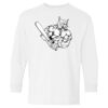 Heavy Cotton Youth Long Sleeve Gildan T-Shirt 5400B Thumbnail
