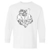 Heavy Cotton Youth Long Sleeve Gildan T-Shirt 5400B Thumbnail