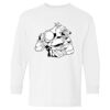 Heavy Cotton Youth Long Sleeve Gildan T-Shirt 5400B Thumbnail