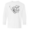 Heavy Cotton Youth Long Sleeve Gildan T-Shirt 5400B Thumbnail