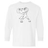 Heavy Cotton Youth Long Sleeve Gildan T-Shirt 5400B Thumbnail
