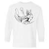 Heavy Cotton Youth Long Sleeve Gildan T-Shirt 5400B Thumbnail