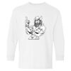 Heavy Cotton Youth Long Sleeve Gildan T-Shirt 5400B Thumbnail
