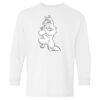 Heavy Cotton Youth Long Sleeve Gildan T-Shirt 5400B Thumbnail