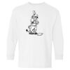 Heavy Cotton Youth Long Sleeve Gildan T-Shirt 5400B Thumbnail