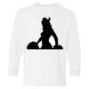 Heavy Cotton Youth Long Sleeve Gildan T-Shirt 5400B Thumbnail