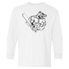 Heavy Cotton Youth Long Sleeve Gildan T-Shirt 5400B Thumbnail