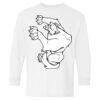 Heavy Cotton Youth Long Sleeve Gildan T-Shirt 5400B Thumbnail