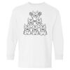 Heavy Cotton Youth Long Sleeve Gildan T-Shirt 5400B Thumbnail