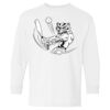 Heavy Cotton Youth Long Sleeve Gildan T-Shirt 5400B Thumbnail