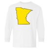 Heavy Cotton Youth Long Sleeve Gildan T-Shirt 5400B Thumbnail