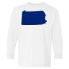 Heavy Cotton Youth Long Sleeve Gildan T-Shirt 5400B Thumbnail