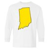 Heavy Cotton Youth Long Sleeve Gildan T-Shirt 5400B Thumbnail