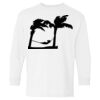 Heavy Cotton Youth Long Sleeve Gildan T-Shirt 5400B Thumbnail